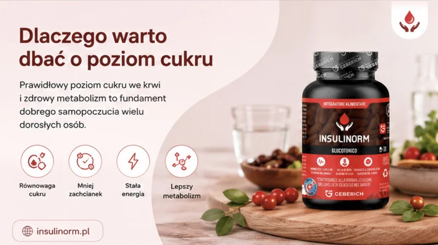 Insulinorm — dbałość o prawidłowy poziom cukru we krwi i zdrowy metabolizm